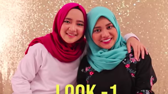 Aurel Hermansyah Tutorial Hijab Bareng Nissa Sabyan, Ini Hasilnya